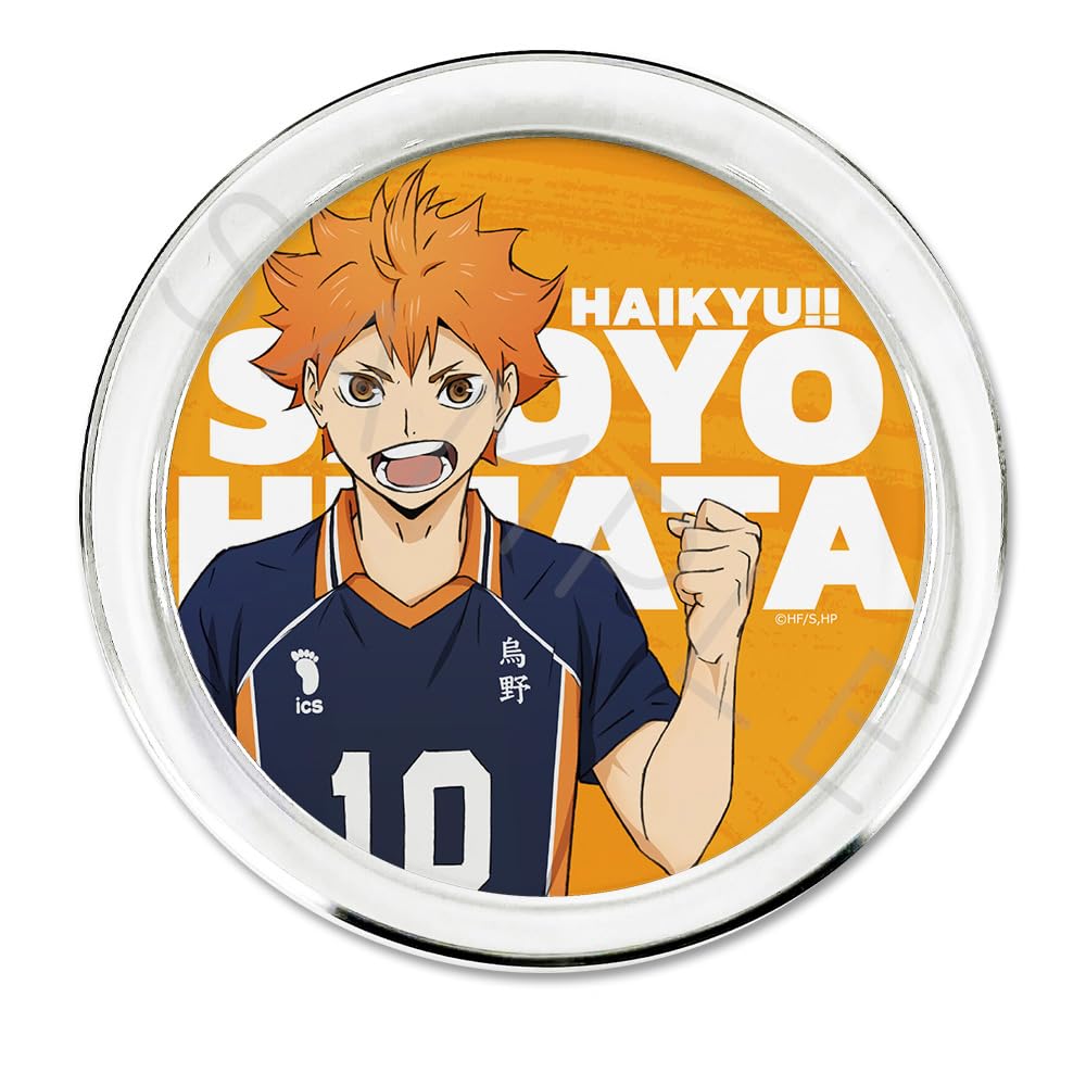 

SYNC INNOVATION YA 7th Edition Clear AS Haikyu!! [Hinata Shoyo] Plate, Diameter Approx. 155mm, Thickness Approx. 11mm, Resin, SYNC-HK7ACP-YA