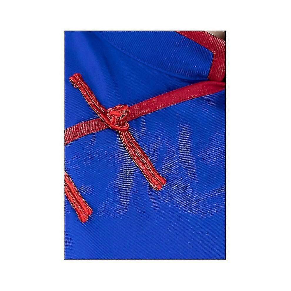 (XL)Anime Chichi Cosplay Costume Adult Costume Dress Chinese Kung Fu Set High Quality Halloween Cosplay Costume Chichi Flight Wear