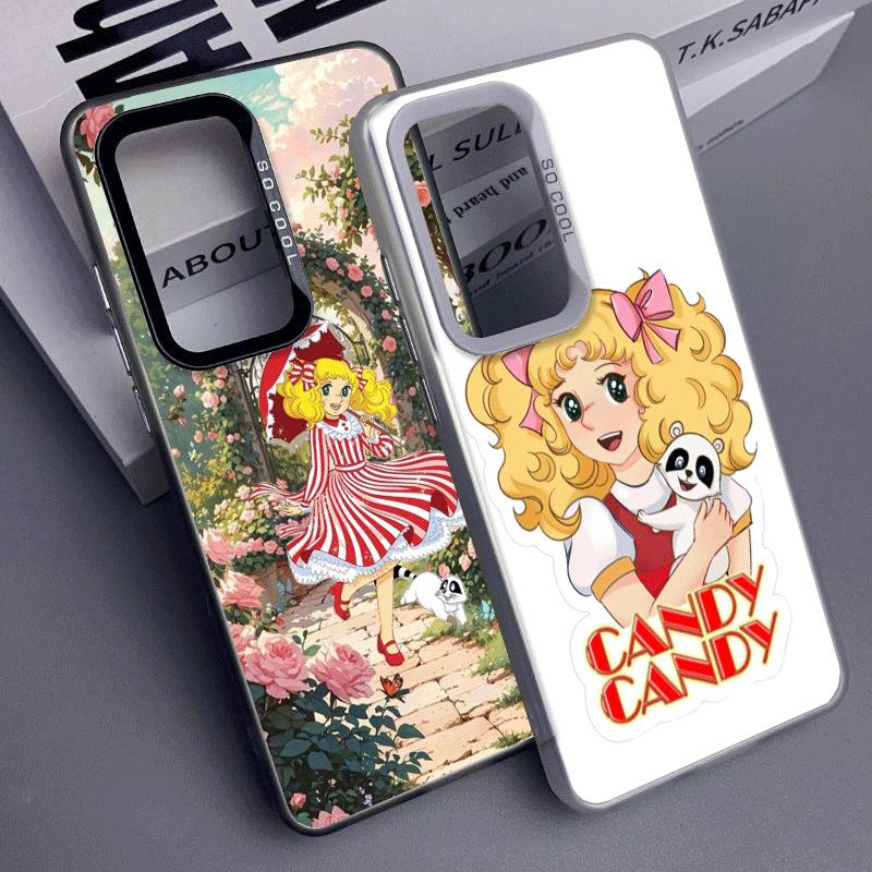 Anime Candy Candy Soft Phone Case for Samsung A17 A16 A15 A14 A13 A57 A56 A55 A54 A53 A37 A36 A35 A34 A33 A26 A25 A24 A23 A52