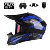 Full Face Off-Road Motorcycle Helmet Adults ABS Material DOT Certified Dirt Bike S M L XL