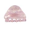 Hair Claw Triangle Hollow Design Back Head Hair Clip Anti-slip Teeth Strong Grip Shower Hair Clamp Versatile Use Hair Accessory