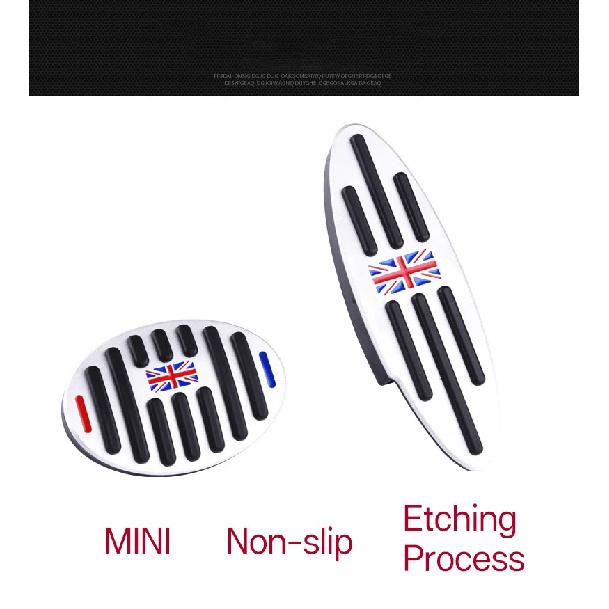 Pedal Covers Foot Pedals Pads Brake Accelerator Pedal Covers Accessories for Mini Cooper F54 F55 F56 F57 F60 Clubman Countryman