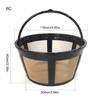 Practical and Durable Coffee Filter Durable Stainless Steel Coffee Filter Coffee Strainer for Home Coffee Brewing