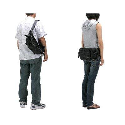 Yoshida Bag Waist Bag One Shoulder Bag Body Bag Heat Black [Porter] 703-06978 (10)