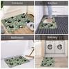 1PC Shiba Inu Kitchen Rug Non-Slip Door Mats Pop design Bathroom Rug Bath Mat Carpet for Home Sink Laundry Decor