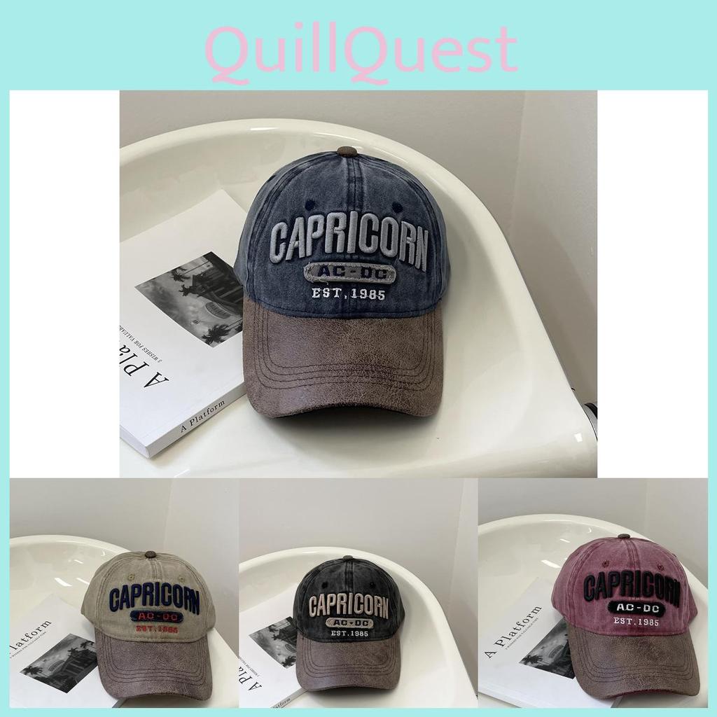 Cotton Casual Baseball Cap With Embroidery For Men And Women Spring And Summer Fashion