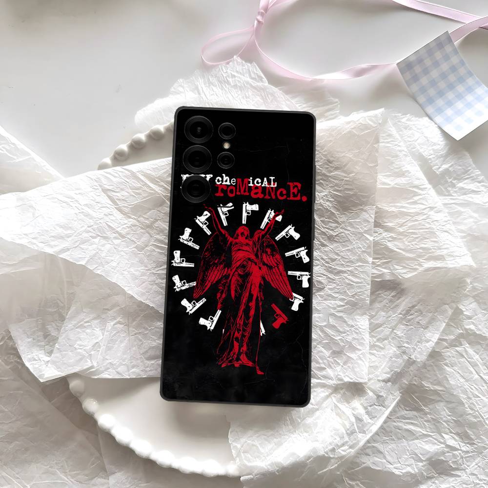 My Chemical Romance Phone Case For Samsung S 24 Fe 25 Ultra Plus 20 Lite 21 30 22 23 24 22 Ultra 5G Fundas