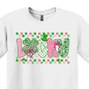 Lucky Clover St. Patrick's Day Shirt, Irish Shamrock Graphic Tee