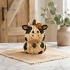 Thanksgiving Home Decor Ornaments Rustic Farmhouse Felt Animal Ornaments, Cute Cow/Pumpkin/Rooster Figurines, Decorative Handmade Animals Hand Painted