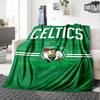 1pc Blanket - Boston Celtics logo  Print Design,Lightweight Blanket for Sofa,Bed- Soft &Warm,Gift for All Seasons