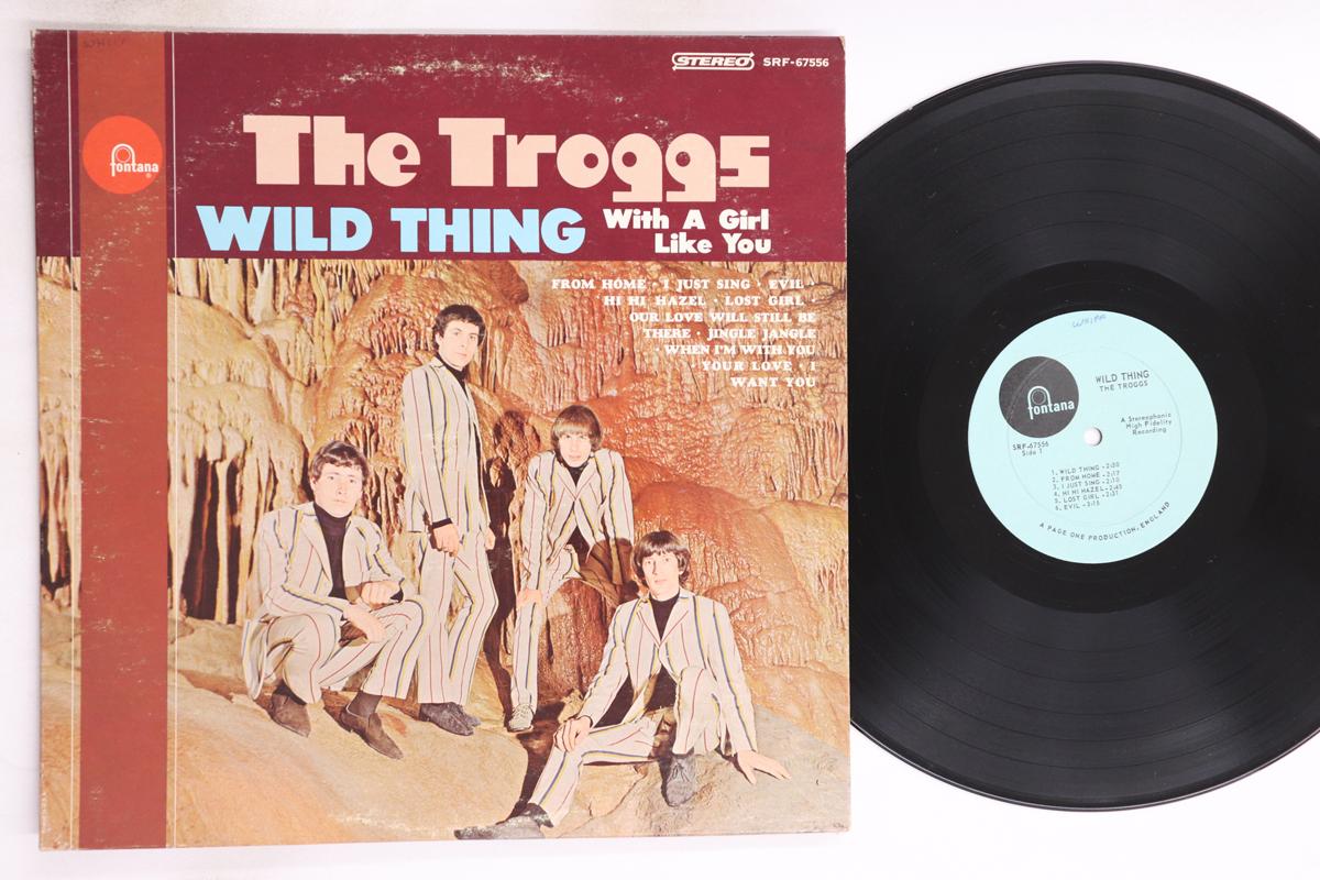 

LP Record TROGGS - Wild Thing SRF67556 Fontana 1966 US Rock Used