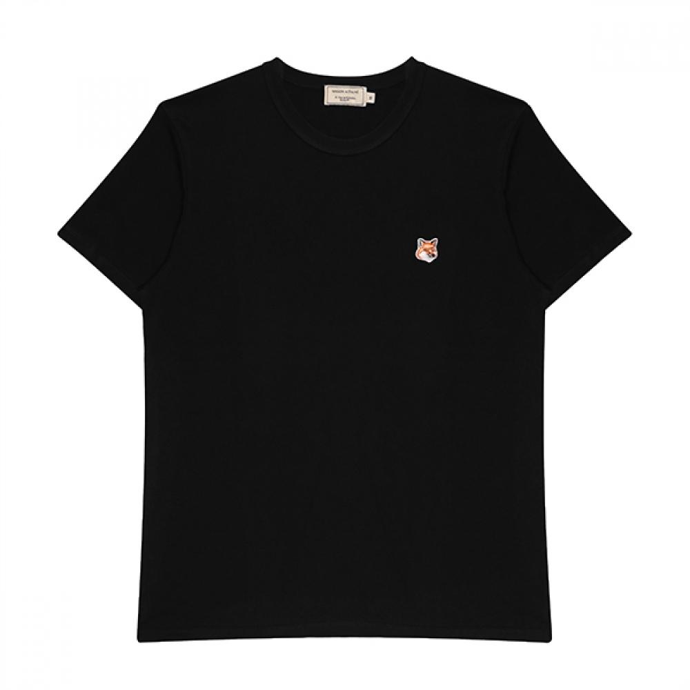 MaiSon KitSune Lm00104kj0008 P199 Fox Head Patch Men S Short Sleeve Tee