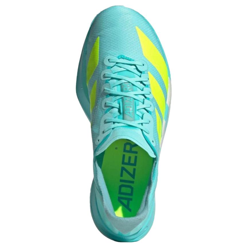 Adidas Adizero Adios Pro 4 Flash Aqua Lucid Lemon Unisex Sneakers Blue Mint-Ton JR1251