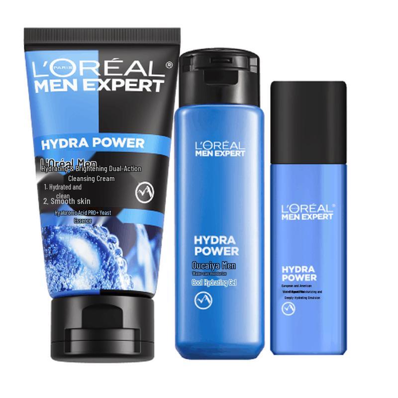 L Oréal Men s Hydra-Power Hydrating Skincare Travel Set