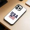 The American Flag  Phone Case For iPhone 17,16,15,14,13,12,11 Plus,Pro Max,XS,Colorful Silver Phone Case Funda Cover