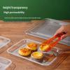 ZISIZ Acrylic Rectangular Serving Tray