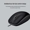 Logitech M110 Silent Wired Office Mouse