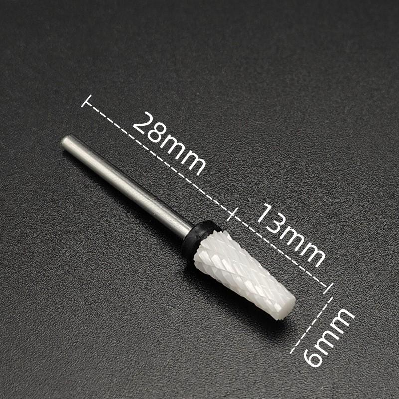 1 Piece Ceramic Nail Art Drill Rotary Cutter Cleaning Device for Nail Art Machine Accessories Removal Nail Gel Tool