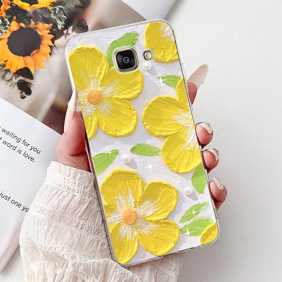 For Samsung Galaxy A5 2016 2017 Case Cute Cat Lion Painted Cover Soft Slim Phone Case For Samsung A5 2017 2016 A510F A520F Shell
