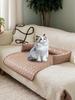 Summer Dog Cooling Bed Mat Dog Cat Sleeping Pad Cool Ice Silk Breathable Mattress Cushion Small Medium Pet Cold Bed Blanket