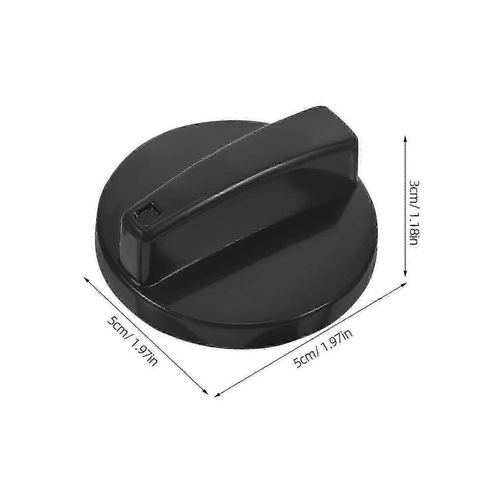 Gasherd-Reglerknöpfe Universeller Timer-Knopf Für Kochgelegenheiten im Wohnheim Quadratische Form Elegantes Design 2 Stück
