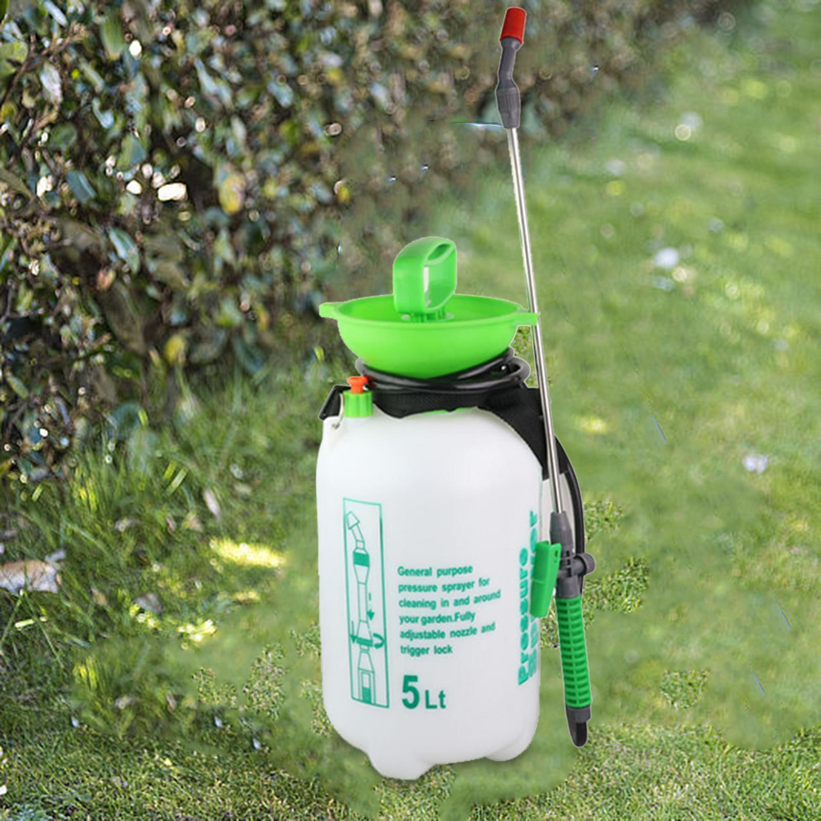 

5л ручной садовый опрыскиватель, насос высокого давления, распыление воды с плечевым ремнем White Without Base