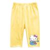 2022 Summer Girls' Cartoon Cat Print Capri Pants - Casual Fashion