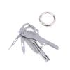 Multifunctional Folding Screwdriver Tool Keychain Portable Mini Emergency Repair Tools Home Use Outdoor Edc Multi-Tools