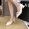 2025 Spring Slip on Women Loafer Shoes Fashion Shallow Butterfly-knot Female Street Style Flats Shoes Single Shoes