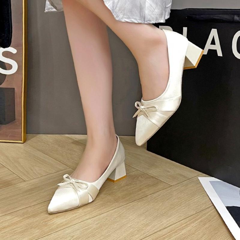 2025 Spring Slip on Women Loafer Shoes Fashion Shallow Butterfly-knot Female Street Style Flats Shoes Single Shoes