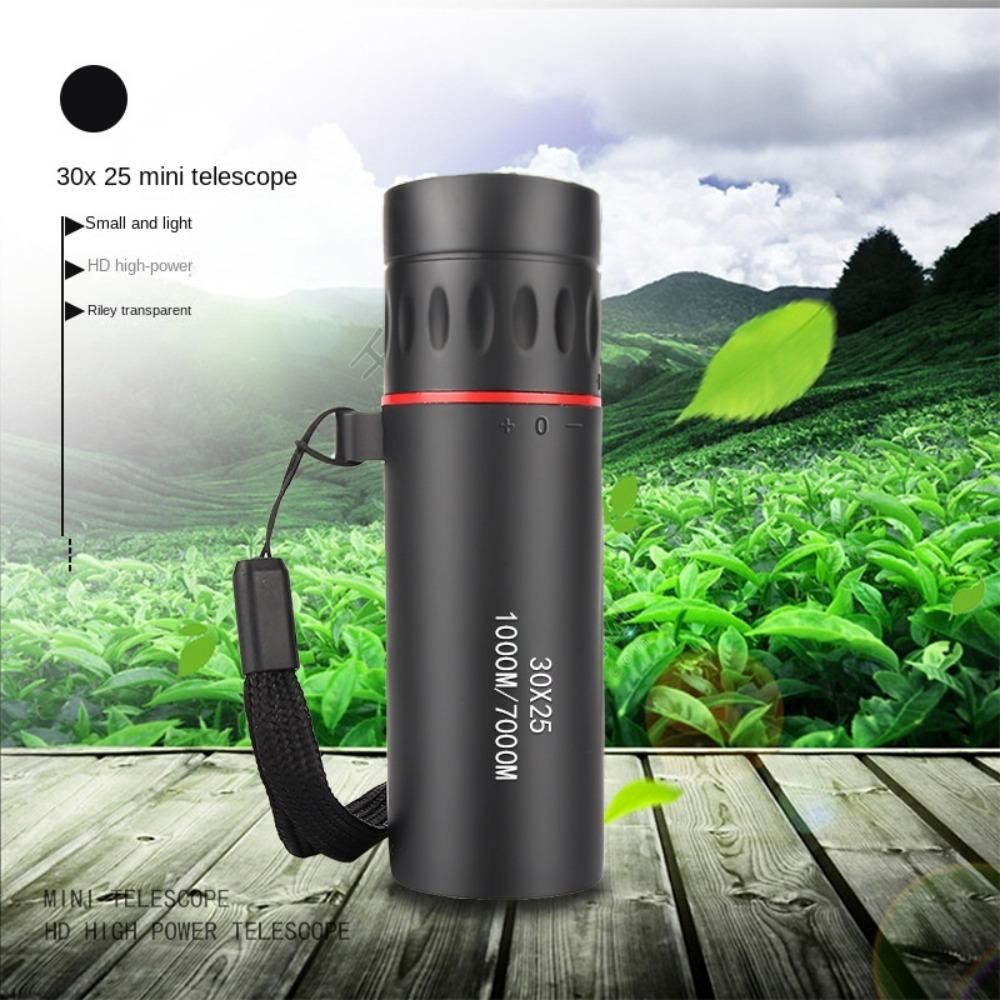 Optics Waterproof Portable Monocular Telescope High Magnification Mini Telescope High Definition