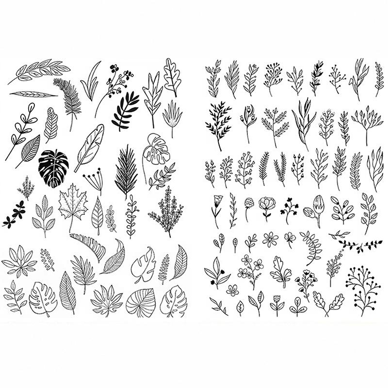 2pcs Embroidery Paper Water Soluble Stabilizer Paper for Embroidery Crafts Cross Stitch DIY Handmade Clothes Sewing Accessories