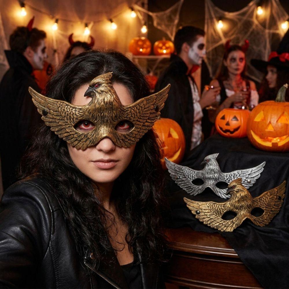 Vintage Adler Halbgesichts-Maskerade Maske Gotische Tier Adler Party Maske Halloween Party
