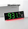Multifunctional LED Digital Alarm Clock - Stylish Desktop & Living Room Dual Use 5527