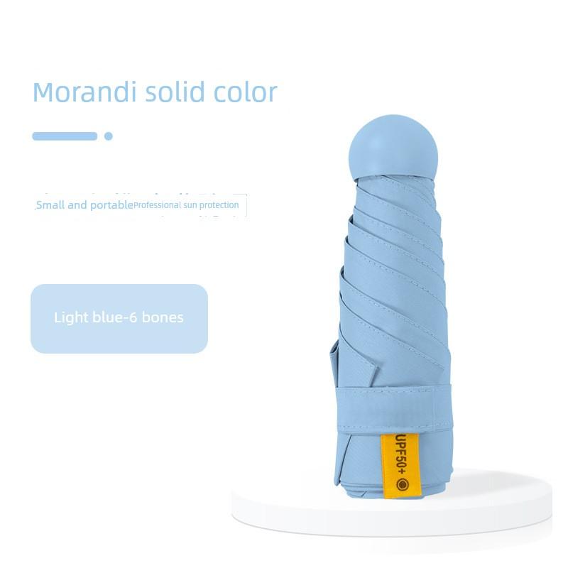 Dual-Use Umbrella for Women, Sun Protection, Uv Protection, Pocket Umbrella, 40% off Flat Sun Umbrellas, Compact Sunshade Umbrella