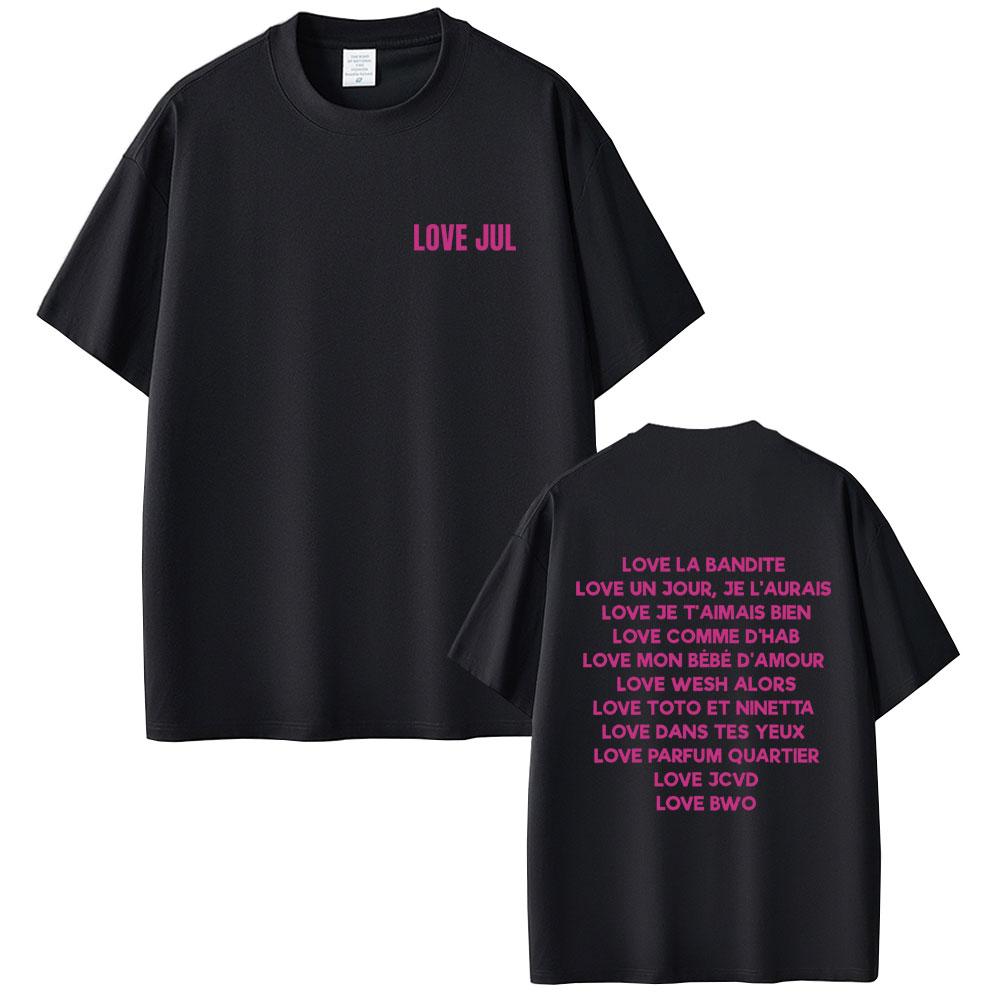 Love Jul 2026 Merch Tshirt Unisex Women Fashion Casual Streetwear Unisexs Clothing Hip Hop Vintage Oversized Short Sleeve T Shirts