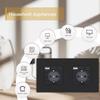 BSEED Einzelne EU-Wandsteckdose Doppel-USB-Steckdosen Typ C Dreifache Steckdosen Vier Steckdosen USB-C-Anschluss 2,1A Kunststoffrahmen