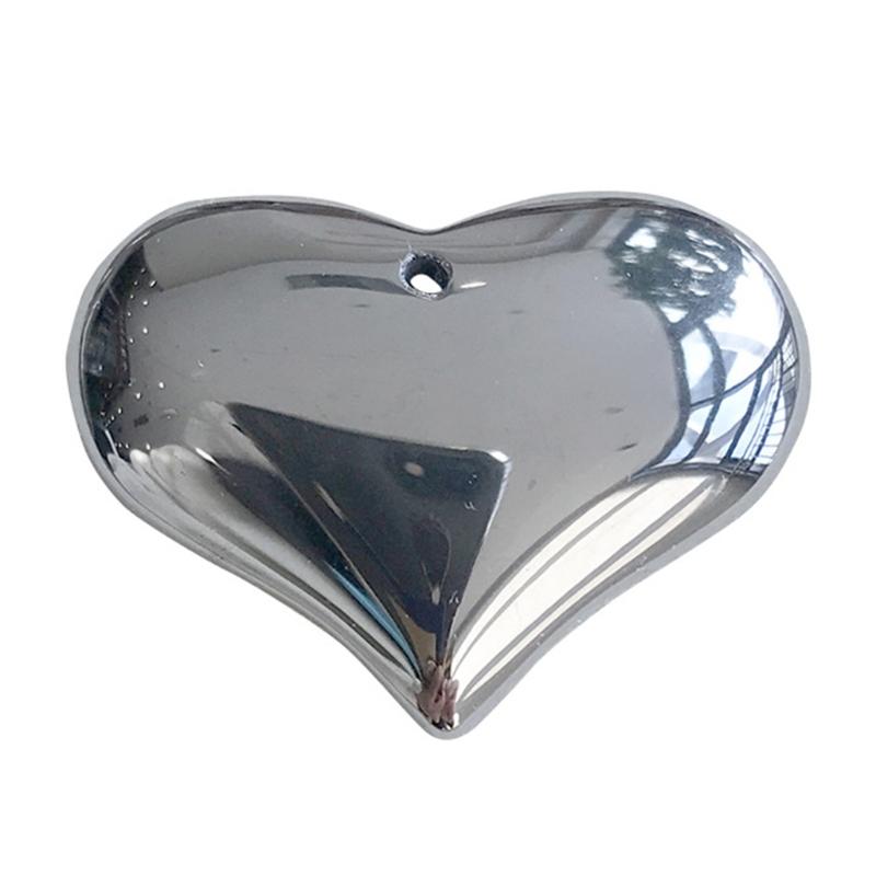 

Amulet Big Heart Pendant Necklace Terahertz Energy Choker Energy Stone Protections Amulet Charm Necklace for Couple