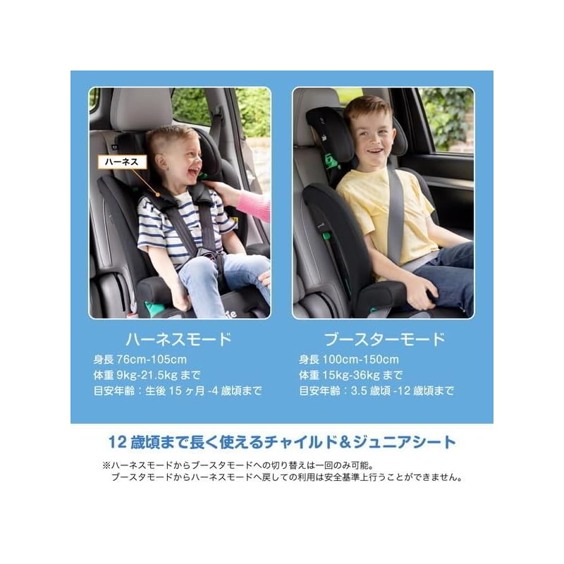 Joie Child Car Seat Elevate R129 (Midnight Air) 38444