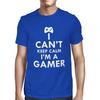 1Tee Mens I Can't Keep Calm I'm a Gamer T-Shirt