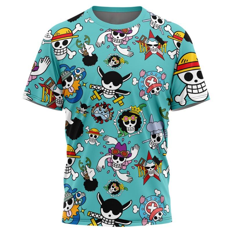 T-shirt Short Sleeved Summer T-shirt Adult Polyester T-Shirts Men’s