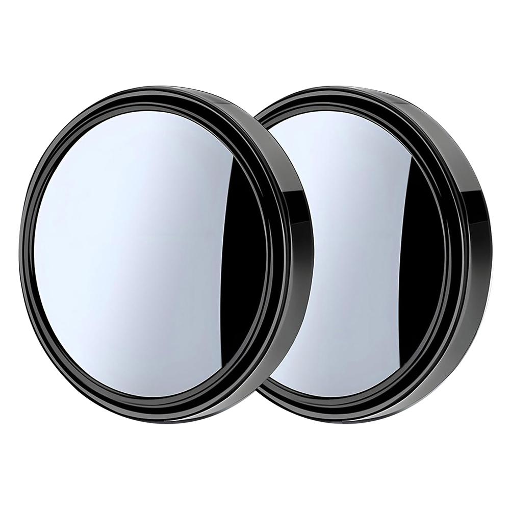 2Pcs Adhesive 360 Grad Blind Spot Auto Rückfahrhilfe Rückspiegel Kleine Runde Spiegel