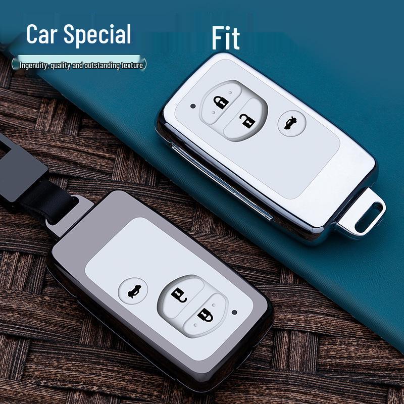 Compatible Key Case for Toyota Reiz, Yaris, Crown, Prius, 10/09 RAV4, and 86 Models