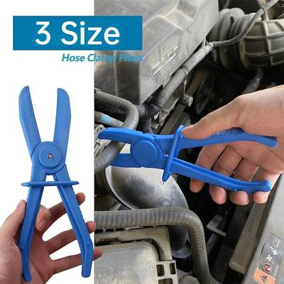 3PCS Car Hose Clamp Tool Set Brake Hose Fuel Hose Water Hose Clamp Pliers Hands-Free Plastic Tool Car Repair Tool