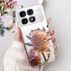 Clear For Xiaomi 14T Case Cover Luxury Cute Cat Fashion Flowers Funny Cool Painted Soft Phone Case 2406APNFAG