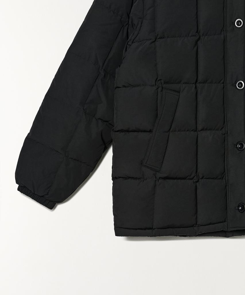 Ttudement Fur Collar Down Jumper Black