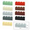 50pcs MOC Thick Wall Building Blocks 1x4 Dot Educational Creative Size City Accessories Compatible With 15533 For Children