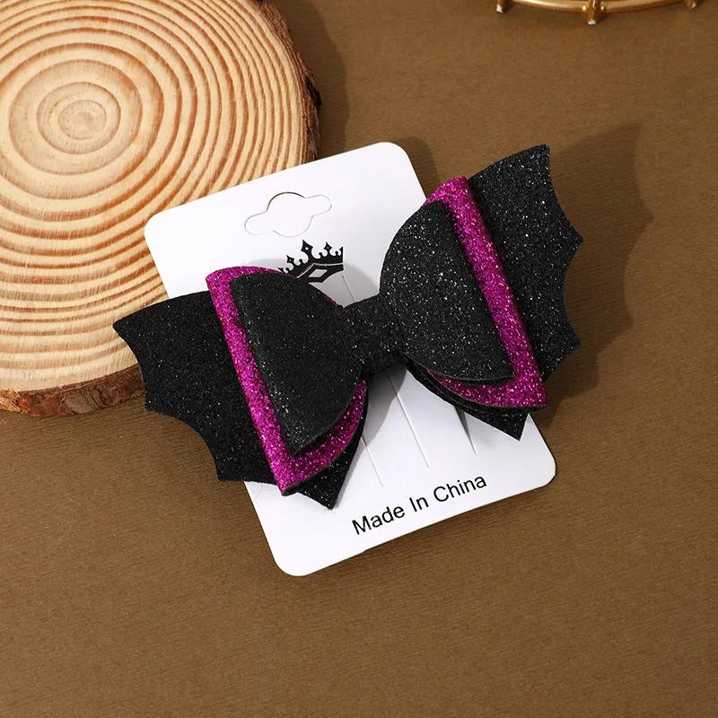 New Halloween Hairpin Ghost Festival Party Festive Atmosphere Dress Up Bow Props Ghost Festival Hairpin Headwear Hair Clip