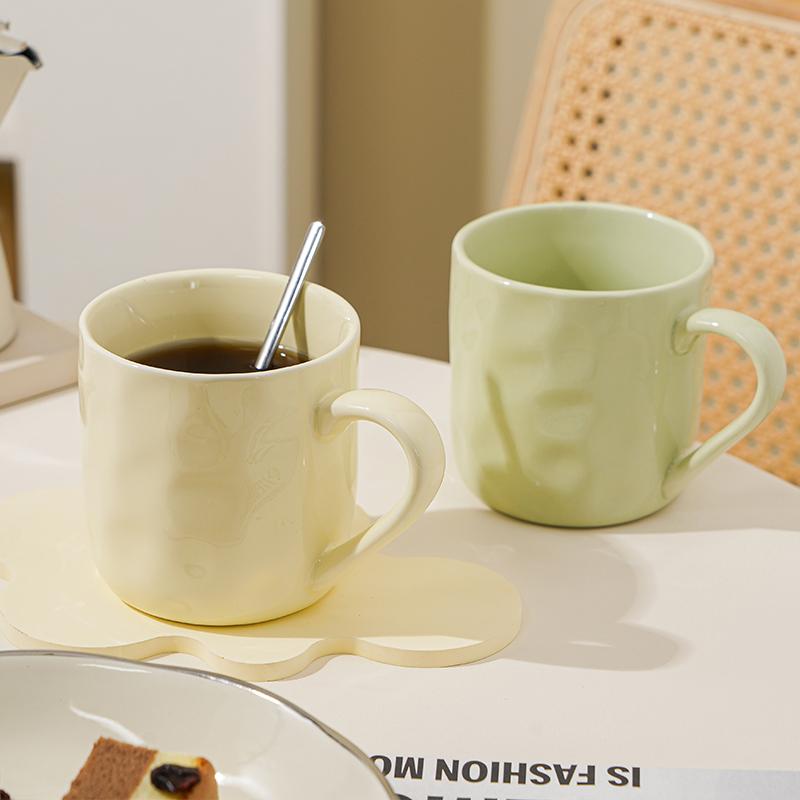 High Value Cups Household Drinking Water Office Ceramic Couple Water Cup Oatmeal Cup Breakfast Cup Coffee Cup Mug