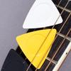 Púa de Guitarra Triangular Antideslizante Púa de Guitarra para Actuaciones en Escenario para Mejorar la Experiencia de Tocando